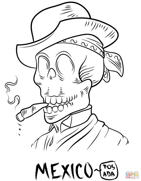 Mexican Coloring Pages To Print Free - Coloring Home