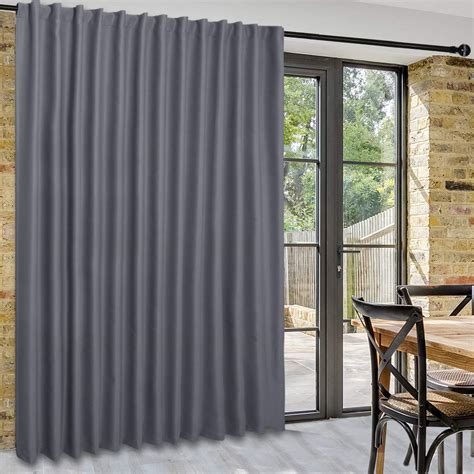 Amazon.com: DWCN Patio Sliding Door Curtains - Extra Wide Curtains for