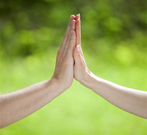 High Five Gesture Stock Photo Image Of Five Palm Highfive 32808252