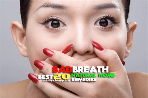 20 natural home remedies for bad breath halitosis prevent bad breath