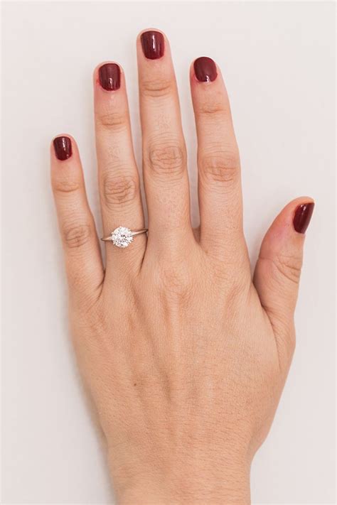 Wedding Bells Our Favorite Engagement Ring Manicure Combos Lauren