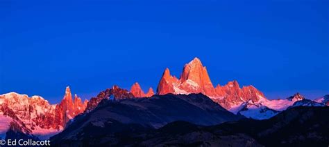 Sunrise Fitz Roy El Chalten Patagonia Argentina