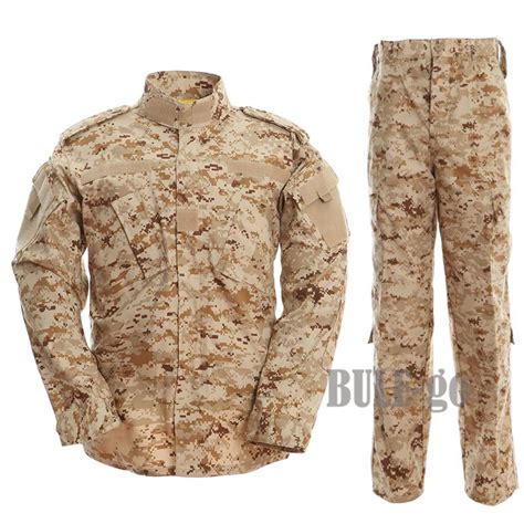 Desert Camouflage Men Army Military Uniformtactical Military Bdu Combat