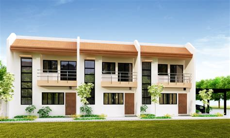 Townhouse Plans Series Php 2014011 Pinoy House Plans
