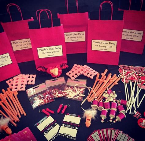 Personalised Hen Party Pre Filled T Bag Create Your Own Etsy