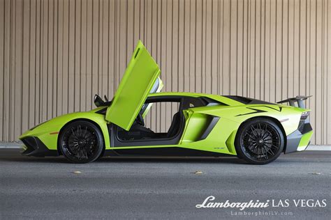 Lime Green Lamborghini Aventador Sv Lamborghini
