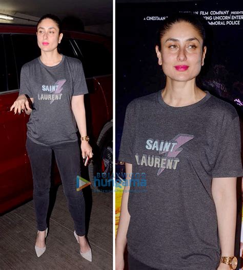 Daily Style Pill Whoa Kareena Kapoor Khan Aces The Minimal Chic Look With Hot Pink Lips And