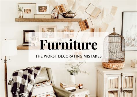 The Worst Decorating Mistakes And How To Fix Them