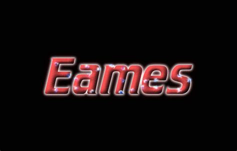 Eames Logotipo Ferramenta De Design De Nome Grátis A Partir De Texto