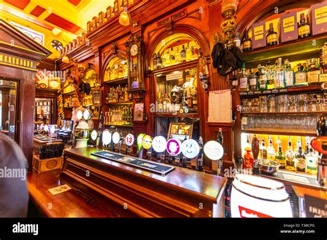 The Palace Bar In The Cities Temple Bar District A Traditional Irish