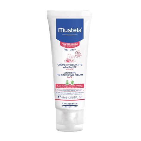 Mustela Soothing Moisturizer Sensitive Skin Cream Ml Apotekdirekte No