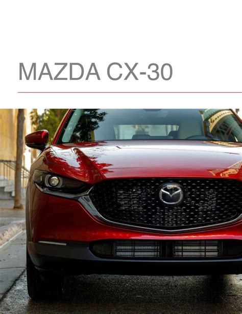 Mazda Cx Brochure By Rnheckert Issuu