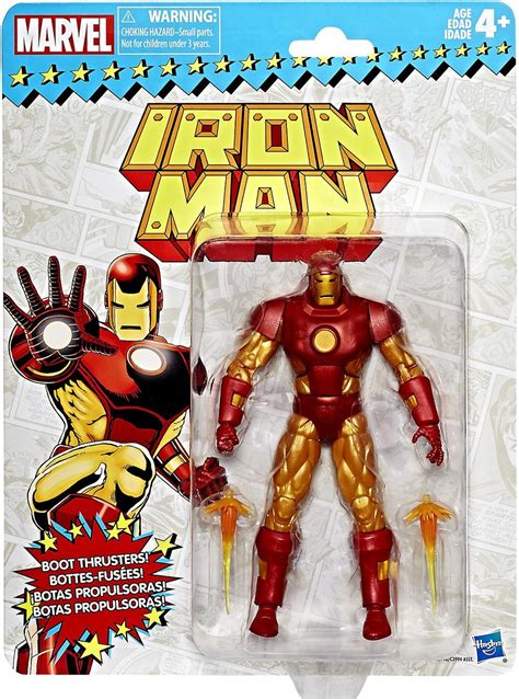 Marvel Marvel Legends Vintage Retro Series 1 Iron Man Action Figure