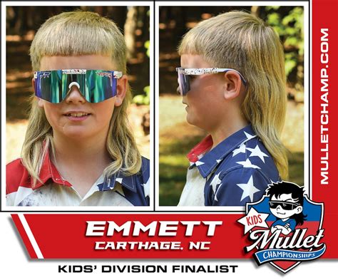 Meet The Winners Of The 2022 Teen And Kid Mullet Championships My