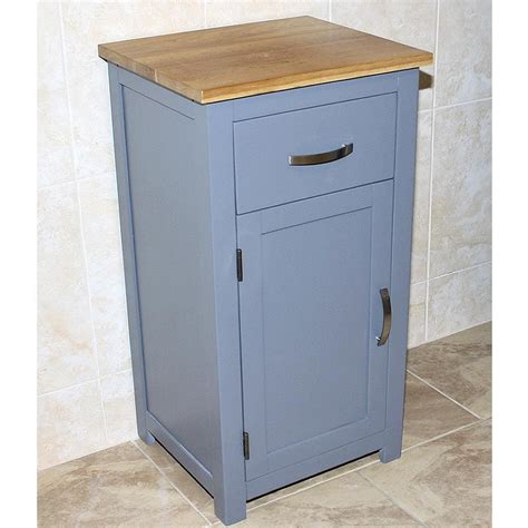 Get a great deal on storage furniture when you shop at big lots. Grey Painted Oak Top Bathroom Storage Unit 300G - Bathroom ...