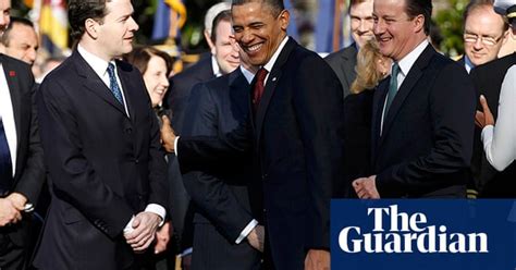 The Obamas Meet The Camerons In Pictures Politics The Guardian