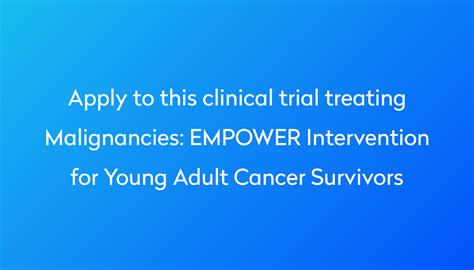 Empower Intervention For Young Adult Cancer Survivors Clinical Trial