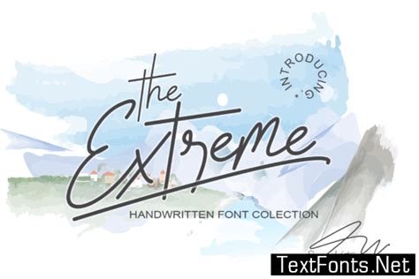 The Extreme Font