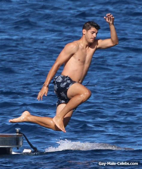 Alvaro Morata Shirtless And Bulge Photos The Men Men