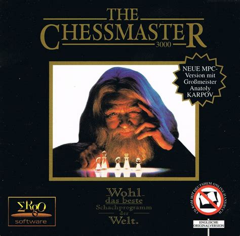 The Chessmaster 3000 1991 Dos Box Cover Art Mobygames