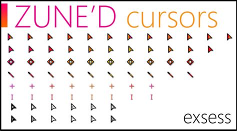Zuned Animated Cursors Set By Exsess On Deviantart