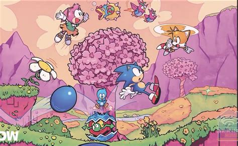 Interior Artwork Shown From Upcoming Sonic The Hedgehog 30th