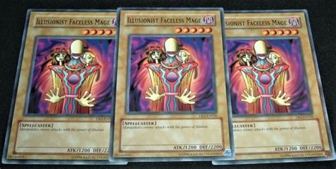 Yugioh Illusionist Faceless Mage Db2 En041 Nmmint 3x Common Unlimited