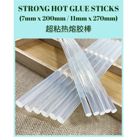 15pcs50pcs Strong Hot Glue Sticks 7mm X 200mm 110mm X 270mm