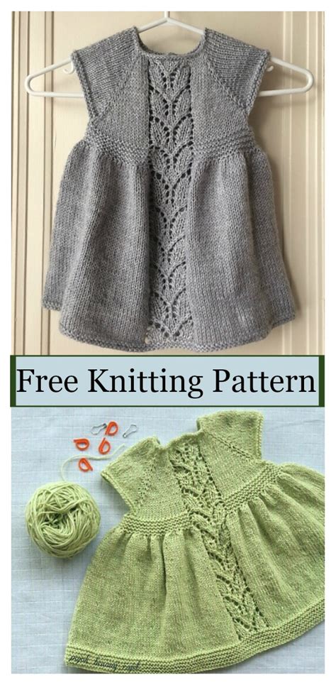 Free Knitted Dress Patterns For Toddlers Knitting Patterns