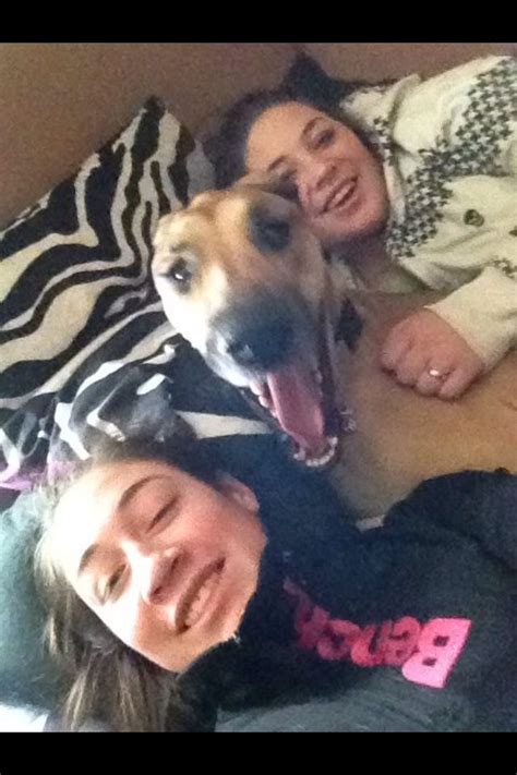 Such A Happy Girl We Let Her Cuddle With Us Me And My Sister And Sierra