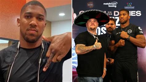 Anthony Joshua Has A Damning Message For His Haters Ahead Of Andy Ruiz