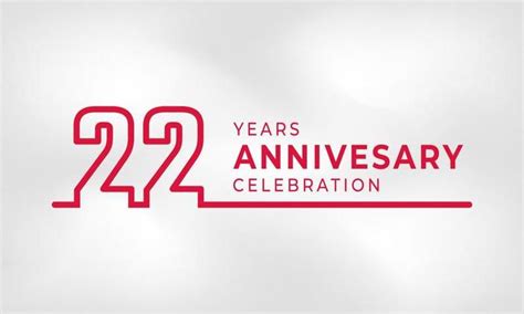 22th Anniversary Vector Art Icons And Graphics For Free Download