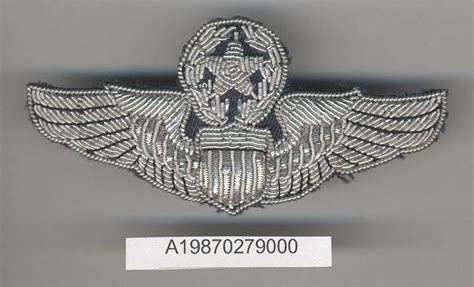 Badge Command Pilot United States Air Force Gen Charles Yeager