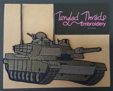M1 Abrams Tank Embroidered Patch 2 Sizes Ebay