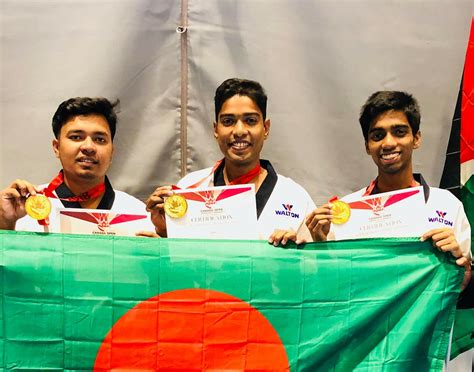 Bangladesh Taekwondo Team Achived Gold Medals In Canada Open Taekwondo Championship 2018