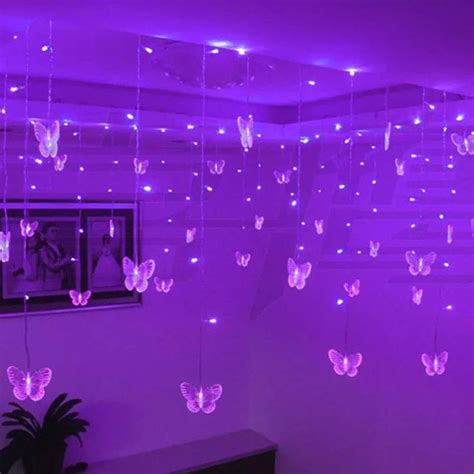 Butterfly Hanging Fairy Lights Etsy Butterfly Room Dreamy Room