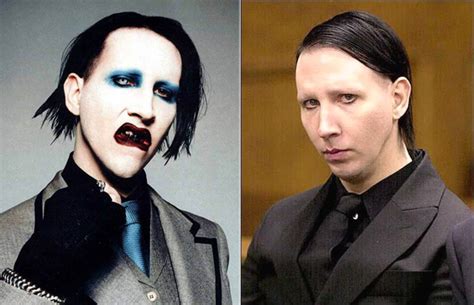 How Marilyn Manson Has Transformed Through The Years Celeb Without Makeup