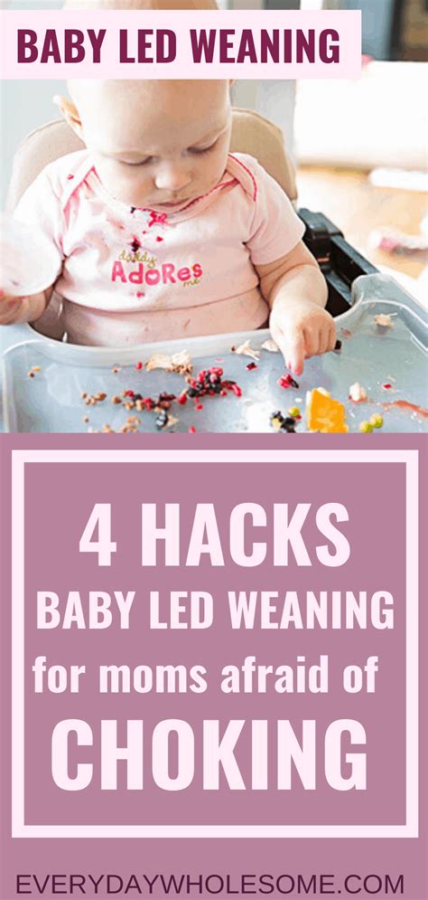 A quick overview on the first month or two of a baby's food journey: 4 Baby Led Weaning Hacks | Modifications & Ideas | Baby ...