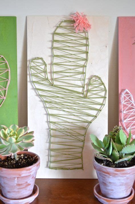 Corta en pico la tira de cinta de papel. HACER UN CACTUS | Manualidades creativas, Artesanía de ...