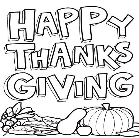40 Printable Thanksgiving Coloring Pages For Kids