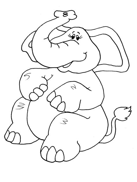 Desenhos De Elefantes Para Imprimir