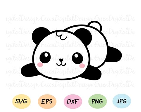 Baby Panda Svg 210 Amazing Svg File