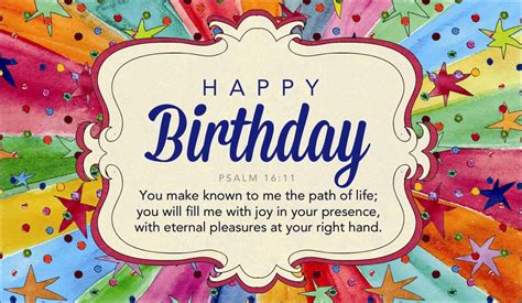 Free Happy Birthday Psalm 1611 Ecard Email Free Personalized