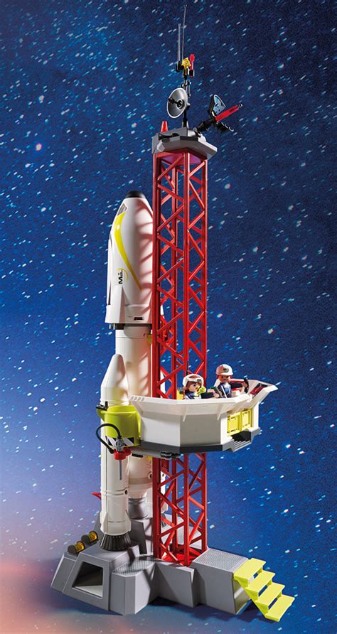 Playmobil Space Mission Rocket With Launch Site Playmobil