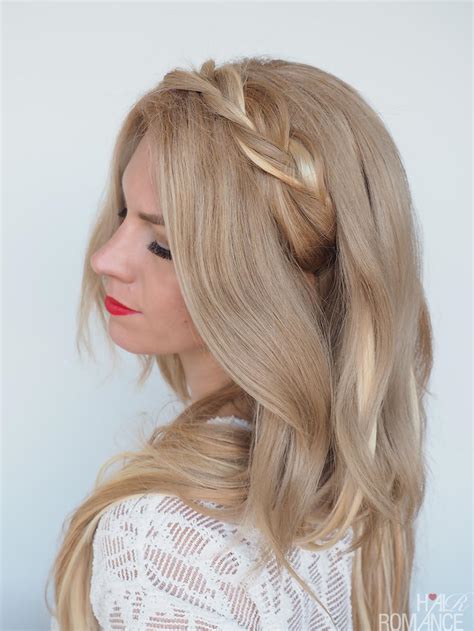 From everyday braid styles to hair do's for special occasions, we've got everything covered up for you! Braided headband hairstyle tutorial - Hair Romance