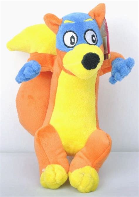 Nick Jr Dora The Explorer Swiper Fox 10 Plush Doll Soft Stuffed Toy