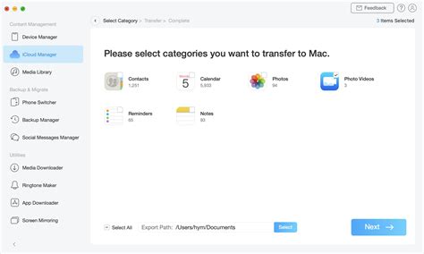 Anytrans Online Guide Icloud Export