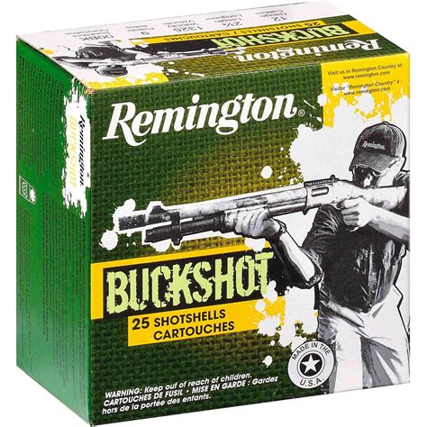Remington Express 12 Ga 00 Buckshot 275 In 25 Rounds Shotgun