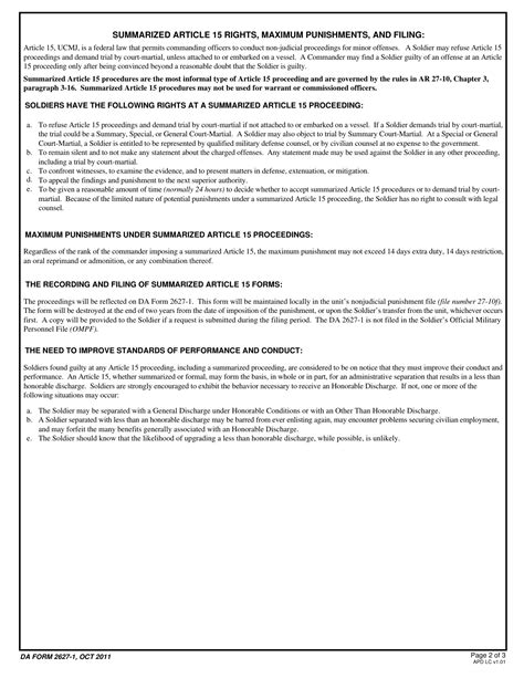 Da Form 2627 1 Fill Out Sign Online And Download Fillable Pdf