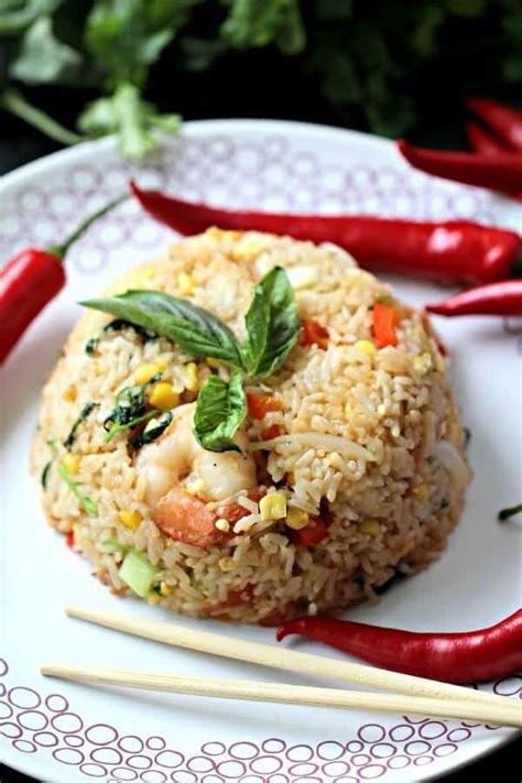 Thai Fried Rice With Shrimp Sweet And Savory Meals